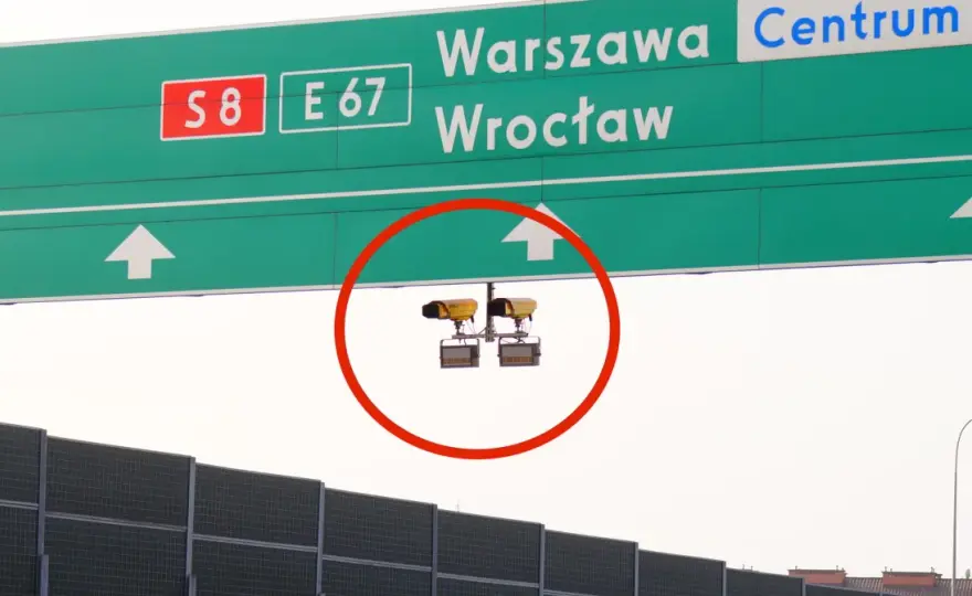 Odcinkowy pomiar prędkości Warszawa - Gdzie są kamery i jakie są kary?