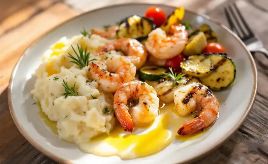 Gambas grillées - L'accompagnement parfait pour une entrée légère