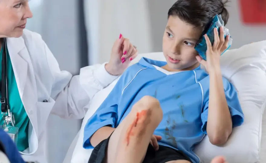 Golpe en la cabeza de niños - ¿Cuándo ir a urgencias?