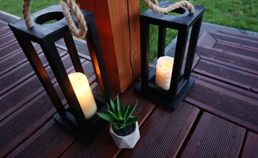 Lampiony ogrodowe jak zrobić samemu - proste i tanie pomysły DIY
