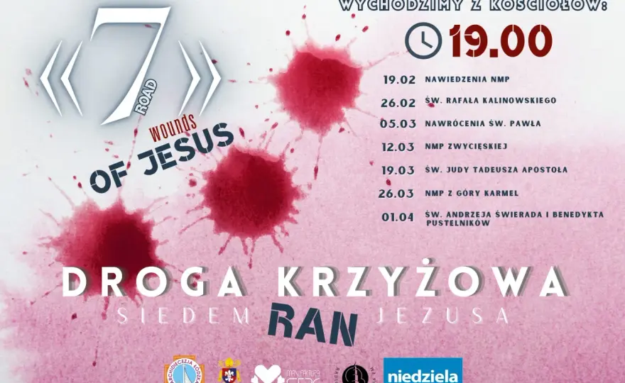 Droga Krzyżowa 2026 - Kiedy i o której w Twojej parafii?