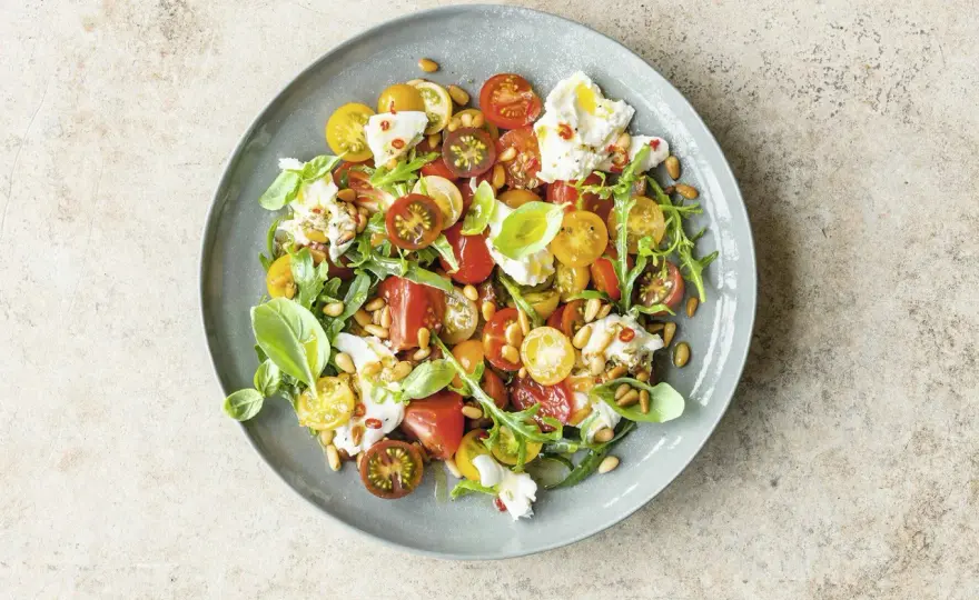 Tomatensalat mit Burrata - So gelingt der perfekte Antipasto
