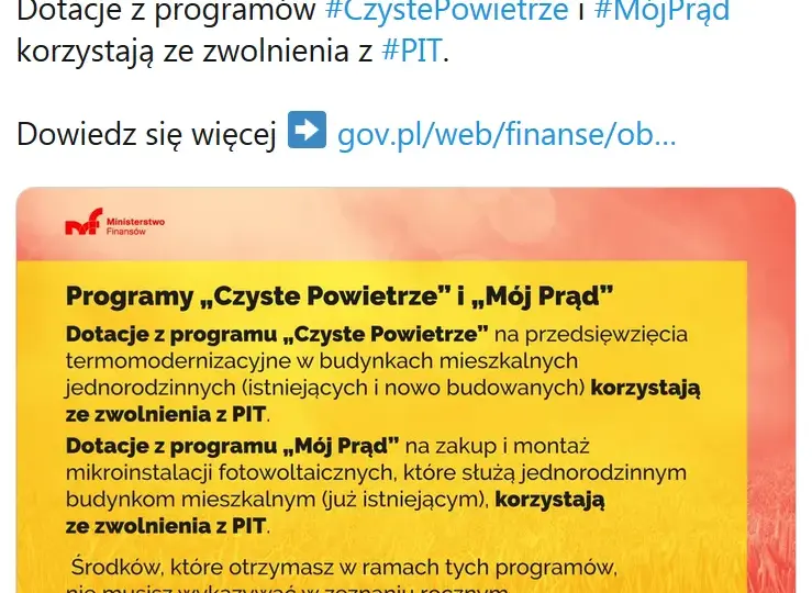 Dotacja czyste powietrze a rozliczenie PIT – uniknij błędów w deklaracji