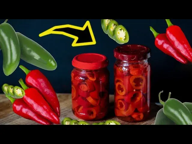  Marynowane papryczki jalapeno - przepis na marynatę idealną na zimę