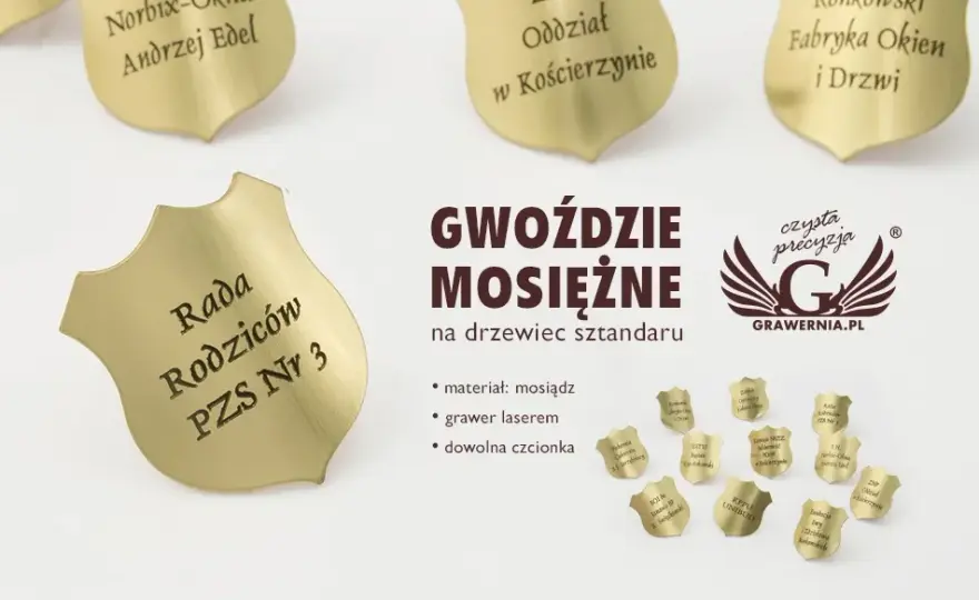 Gwoździe do sztandaru: rodzaje, zastosowanie i personalizacja
