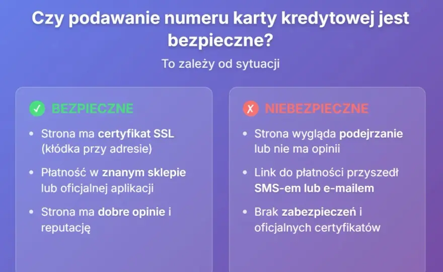 Numer karty kredytowej - jak go chronić przed oszustami?