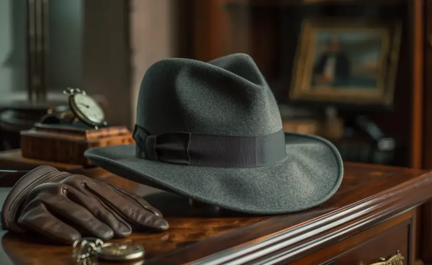Homburg kapelusz - Elegancki dodatek do męskiej garderoby na każdą okazję