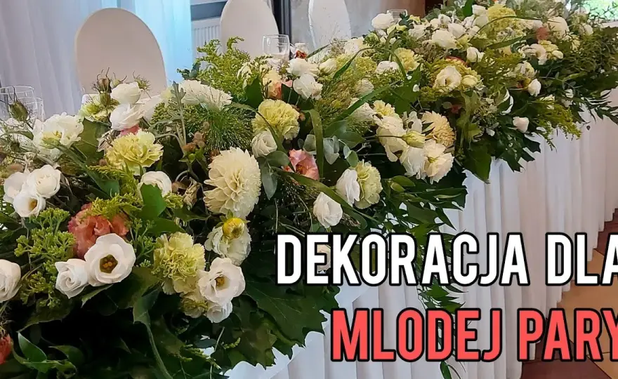 Kwiaty na stół pary młodej jak zrobić: piękne dekoracje krok po kroku
