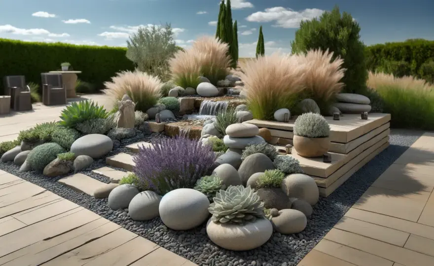 Rocaille réussie - Créez un jardin sec naturel et durable