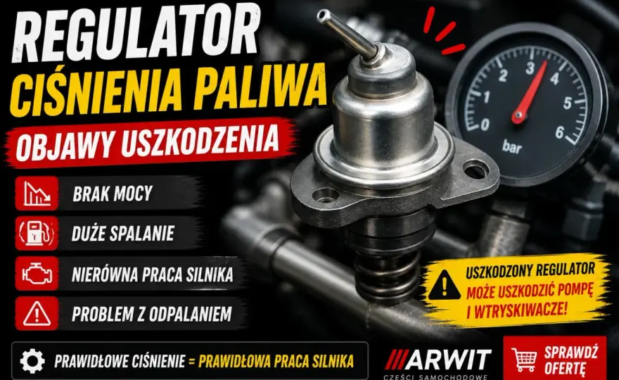 Straciłeś moc? Uszkodzony regulator ciśnienia paliwa - objawy i koszty