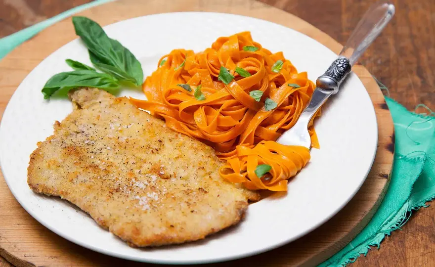 Escalope de veau tendre à la poêle, en sauce ou milanaise