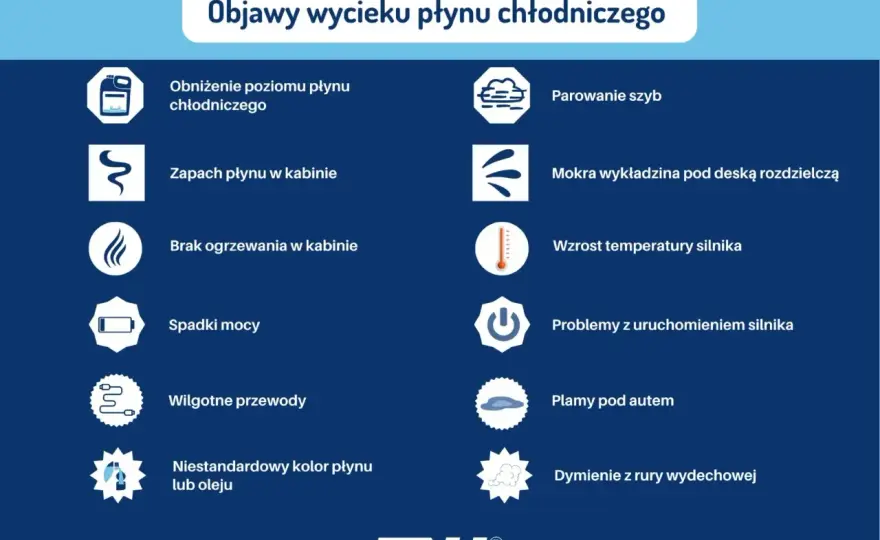 Płyn chłodniczy w oleju - objawy, przyczyny, koszty. Czy to awaria?