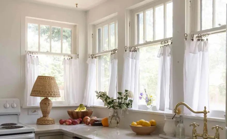 DIY Cafe Curtains - Easy Steps for Perfect Privacy & Light
