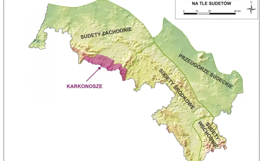 Gdzie leżą Karkonosze? Mapa i najlepsze bazy wypadowe