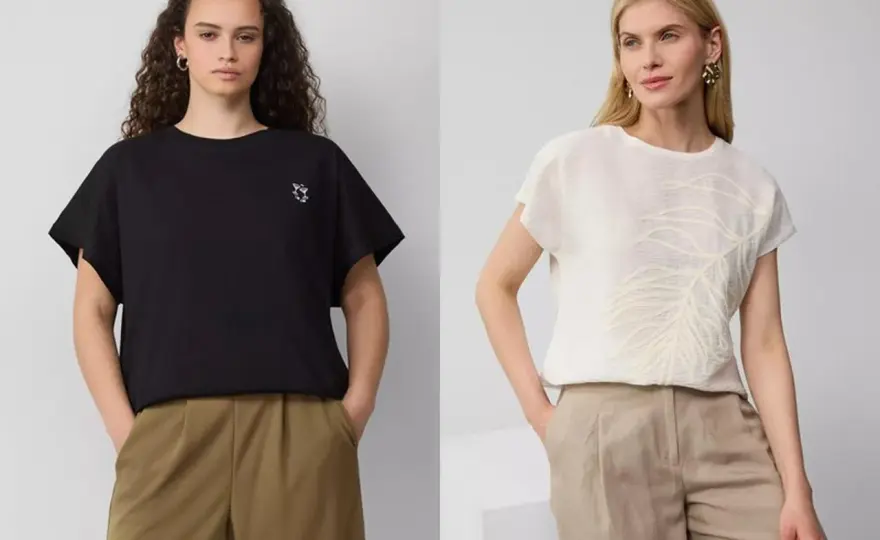 T-Shirts Damen: Trends 2025, Passformen & die besten Materialien