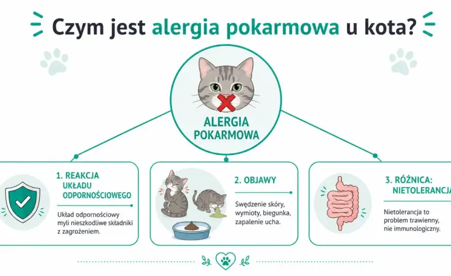 Alergia pokarmowa u kota - Objawy, diagnoza, skuteczne leczenie