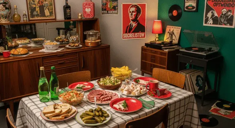 Impreza PRL: Poradnik Krok po Kroku - Dekoracje, Menu, Stroje