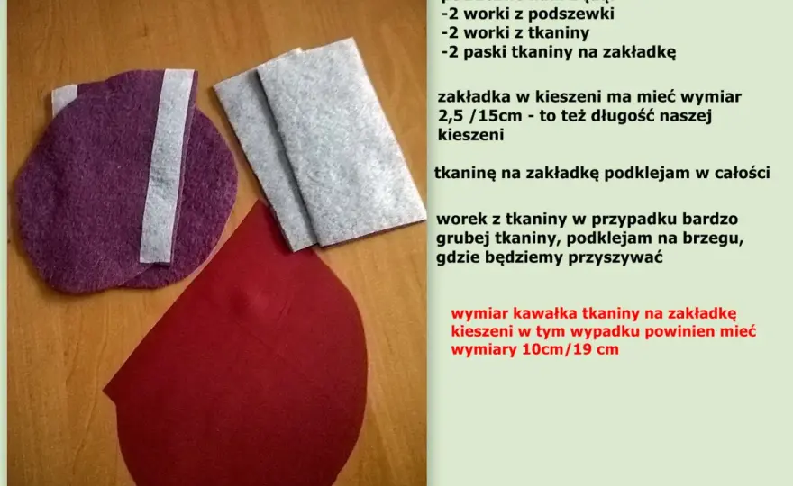 Szycie kieszeni z wypustką: Poradnik krok po kroku