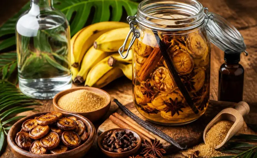 Rhum Arrangé Banane - La Recette Parfaite (Équilibrée & Gourmande)