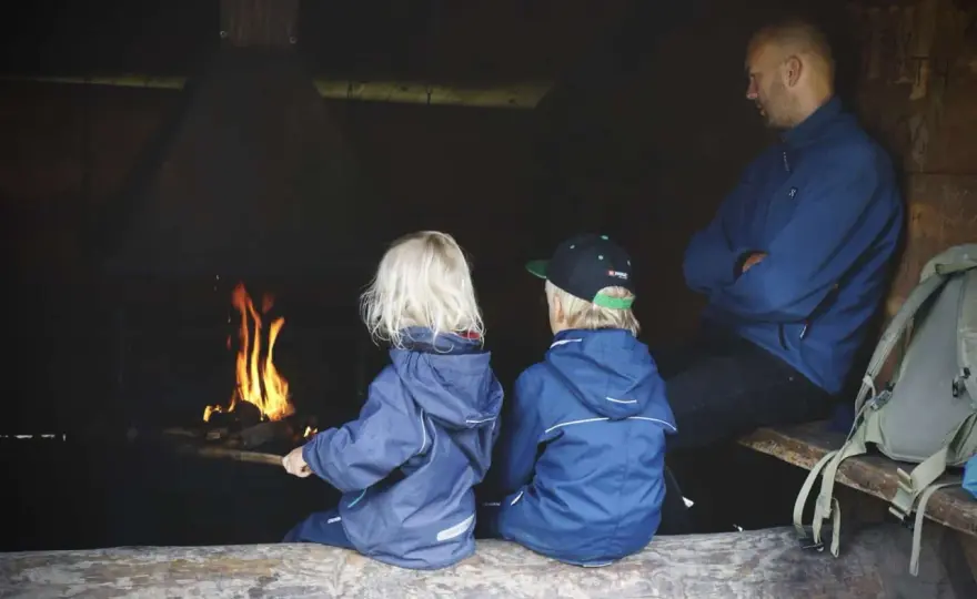 Familjevandring med barn som faktiskt blir rolig