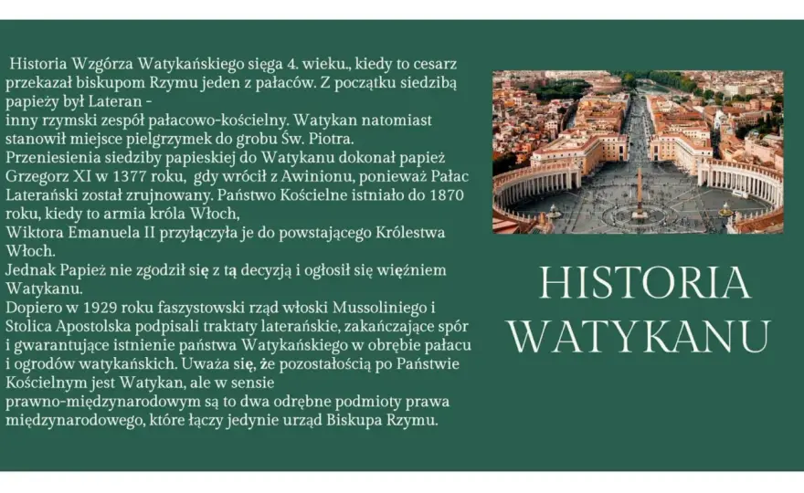 Watykan - Państwo czy miasto? Rozwiewamy wątpliwości!