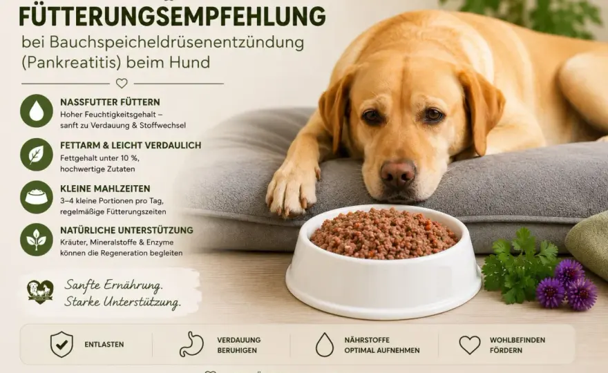 Pankreatitis beim Hund - was die Lebenserwartung wirklich prägt