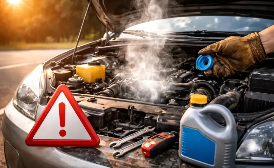 Refrigeración del motor - señales de fallo y mantenimiento clave