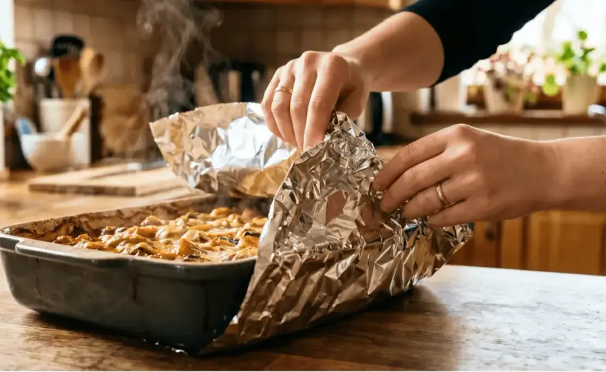 Folia aluminiowa - jak naprawdę utrzymać ciepło potraw?