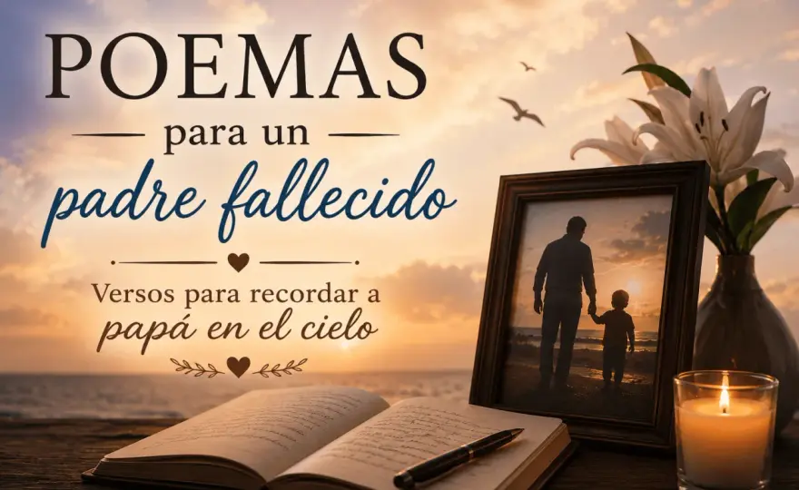 Mensajes para un padre fallecido - Escribe con el corazón