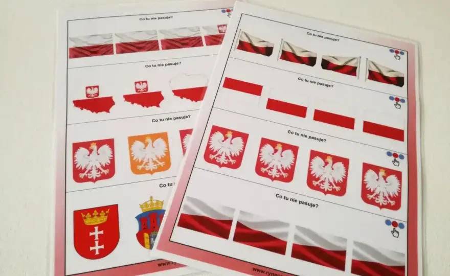 Polskie symbole narodowe dla dzieci - prosto o fladze, godle i hymnie