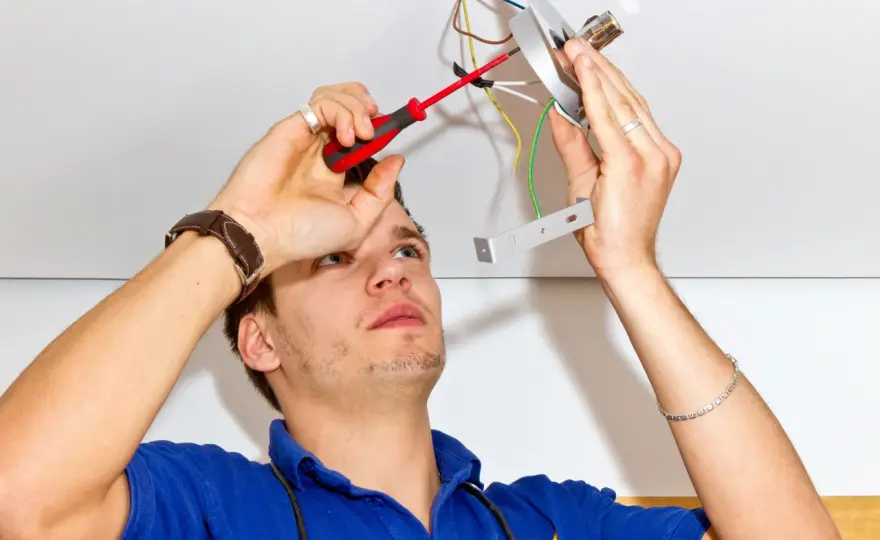 Wymiana żyrandola - Zrób to sam czy elektryk?