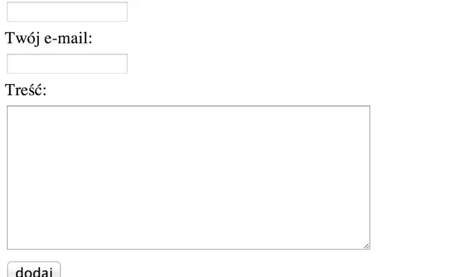 Jak zrobić formularz HTML - proste kroki i przydatne wskazówki