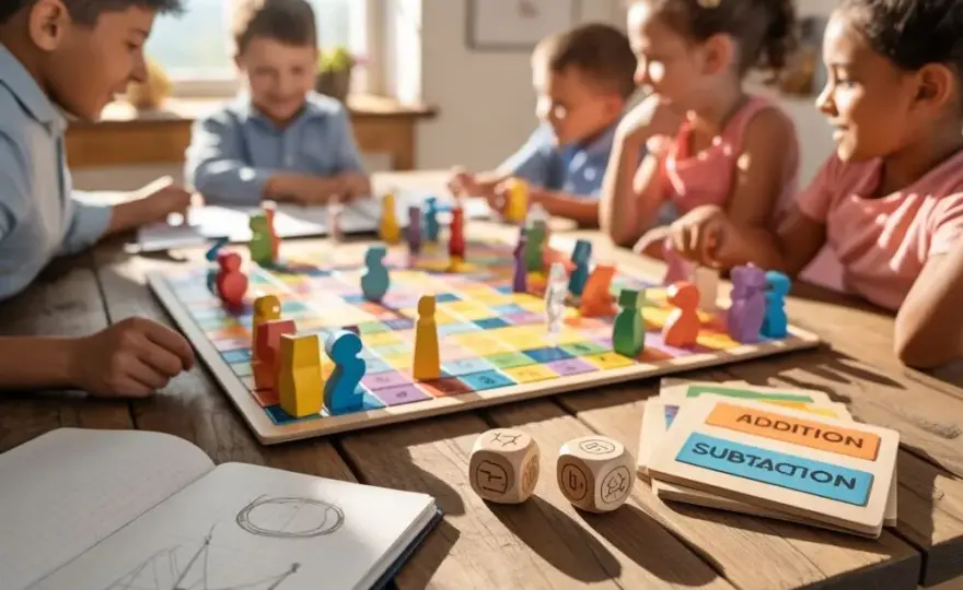 Jak zrobić matematyczną grę planszową, która zachwyci dzieci i nauczy?