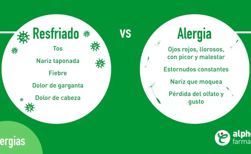 ¿La alergia da fiebre? Claves para distinguirla de un resfriado