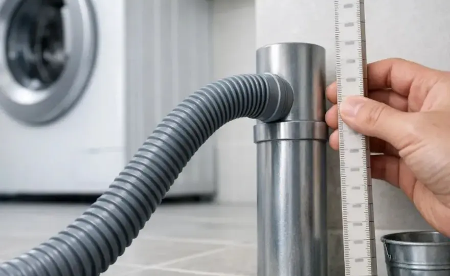 Wysokość odpływu pralki - 60-100 cm to klucz do spokoju