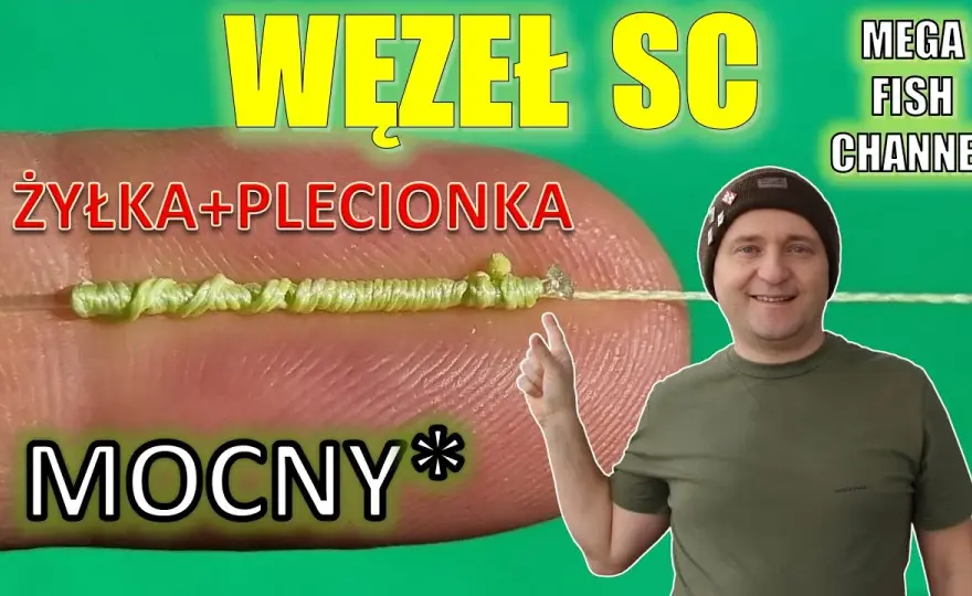 Najlepsze węzły do łączenia plecionki z żyłką: mocne i smukłe