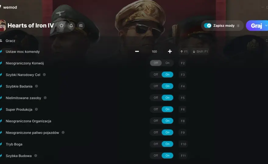 HOI4 kody – Jak używać cheatów do testowania strategii?