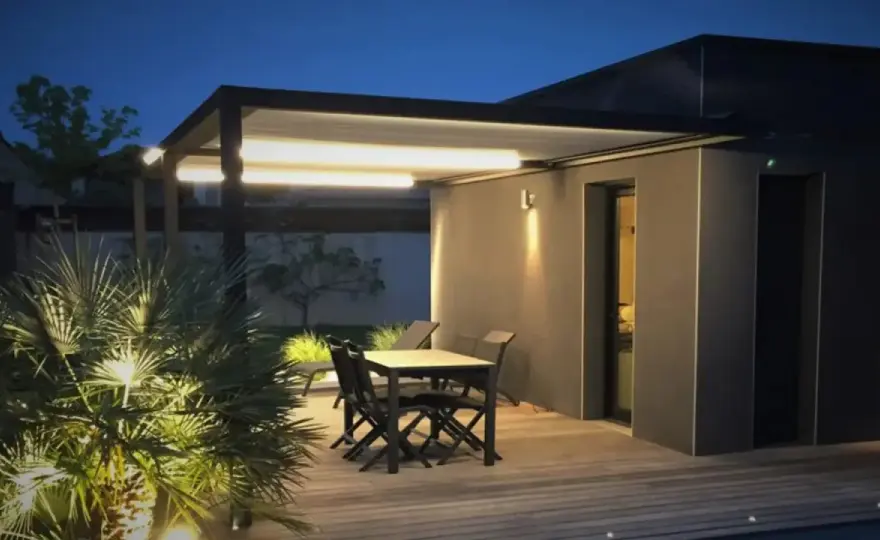 Iluminar pérgola - Guía para luz funcional y acogedora