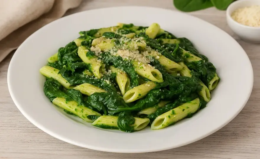 Pâtes aux épinards à l'italienne - La recette parfaite