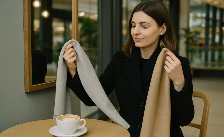 Jak dobrać czapkę i szalik do czarnej kurtki? Poradnik