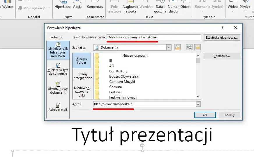 Jak dodać hiperłącza w PowerPoint: kompletna instrukcja krok po kroku