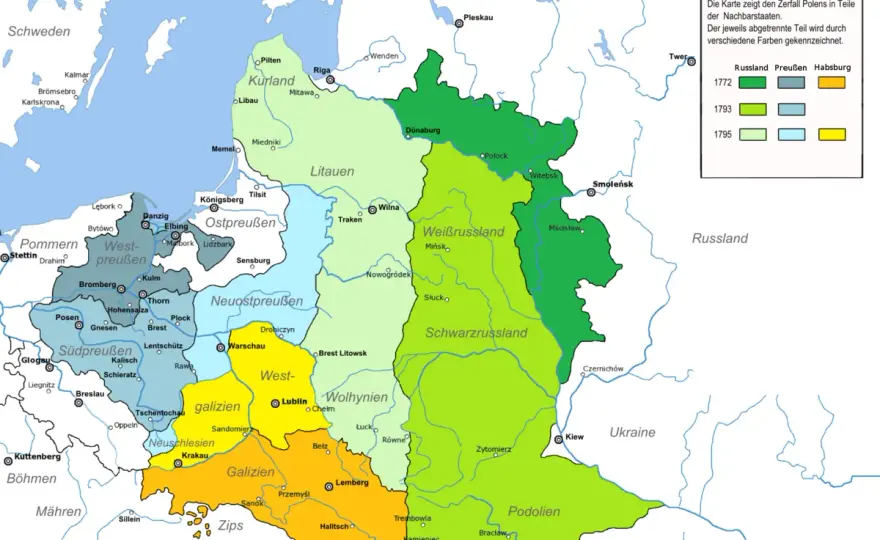 Pierwszy rozbiór Polski: szokujące przyczyny upadku Rzeczypospolitej