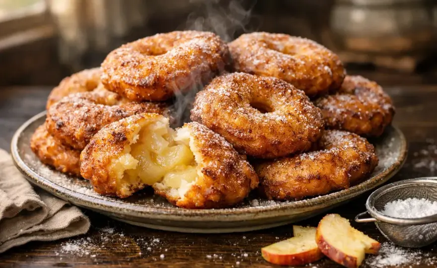 Beignets aux pommes à l'ancienne - La recette parfaite