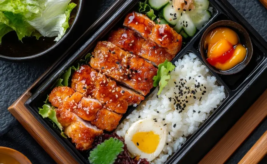 Japanese Rice Box with One Plum - Simple Bento Explained