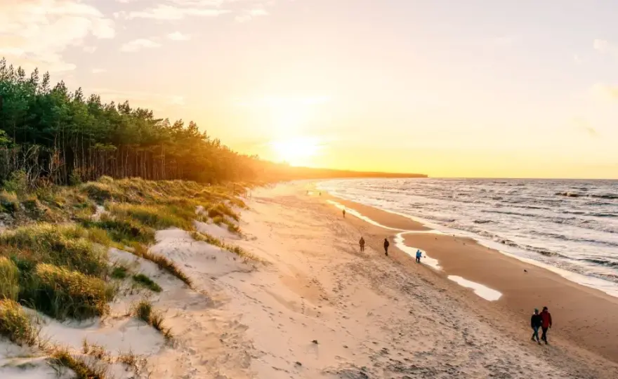 Grzybowo nad morzem - Plaża, las i przestrzeń. Dlaczego warto?