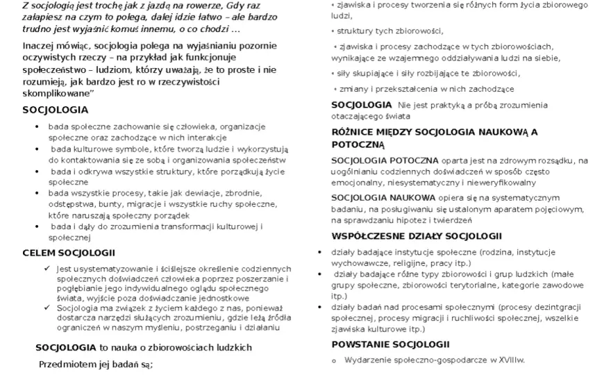 Socjologia co to - Poznaj mechanizmy, które rządzą naszym życiem