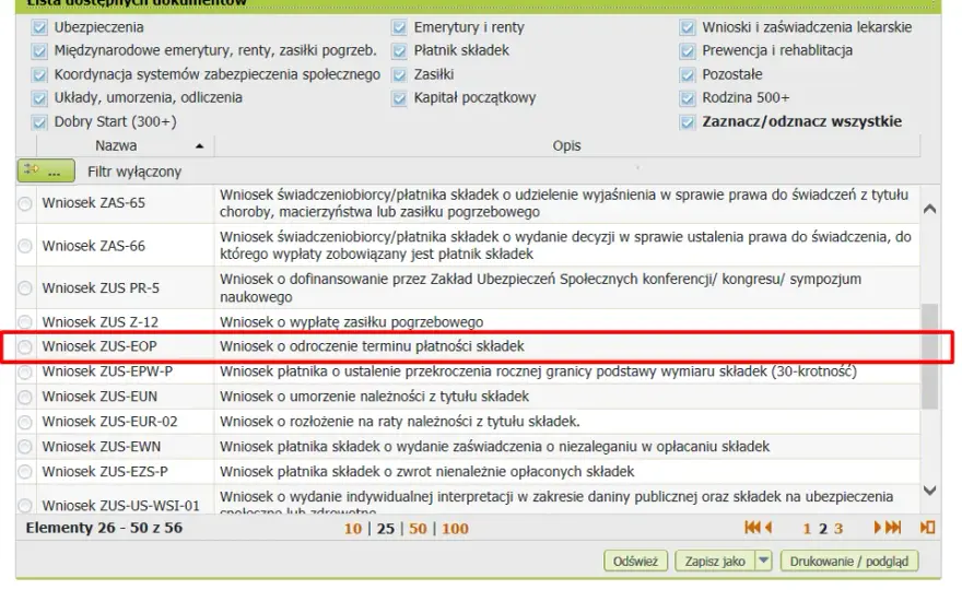 Jak wypełnić erp 6: informacja o okresach składkowych i nieskładkowych