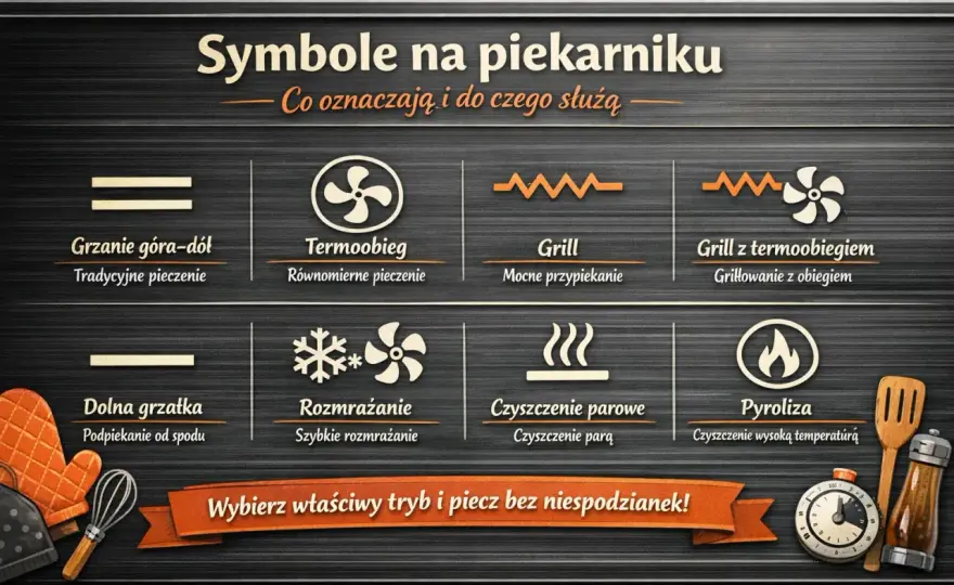 Symbol termoobiegu w piekarniku: Jak go rozpoznać i używać?
