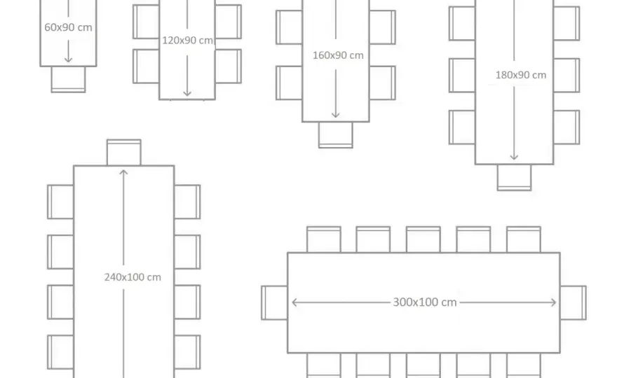 Ergonomia jadalni: wymiary stołu i krzeseł dla komfortu