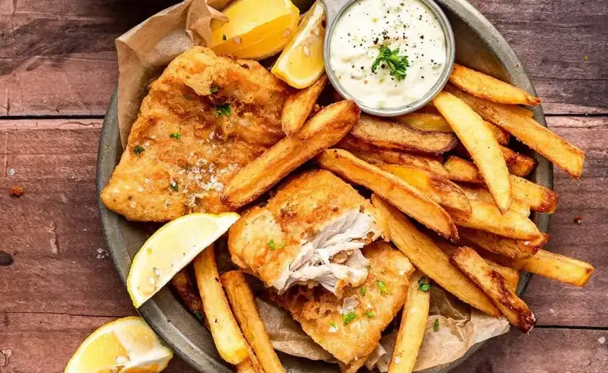 Fish and chips w domu - chrupiąca ryba i frytki
